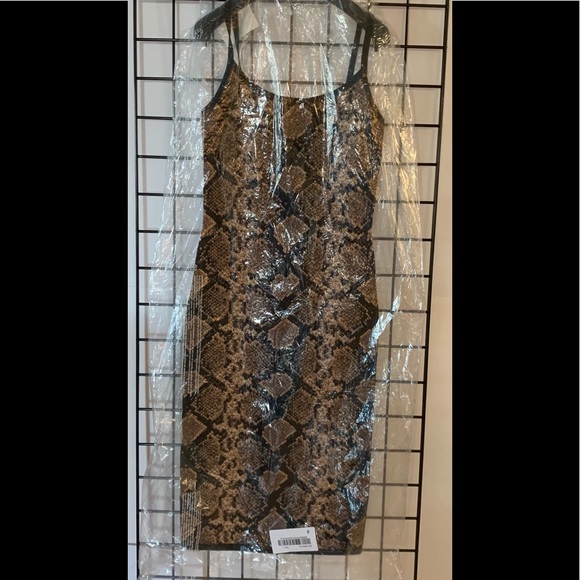 HOST PICK Michael Kors Collection Runway Python Print Dress - Picture 7 of 9